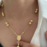 religiou bead necklace