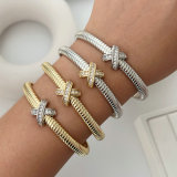 Cross bangle