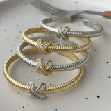 Cross bangle