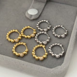 Small beaded hoop