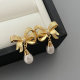 Bow earrings