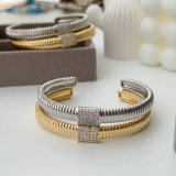 Pave zircon bangle