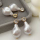 Pearl drop earrings