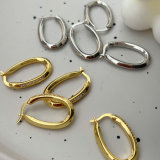 Pave zircon u hoop