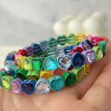Colorful heart bracelet