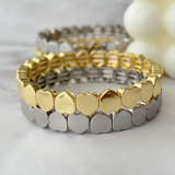 Elastic heart bracelet