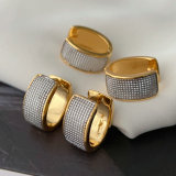 U hoop biocolor earrings
