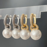 Pearl drop earrings