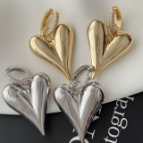 Chunky heart earrings