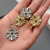 Small flower earrings