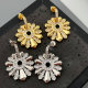 Small flower earrings