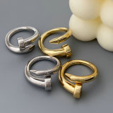 Metal nail ring