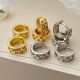 Basic fashion zircon hoop