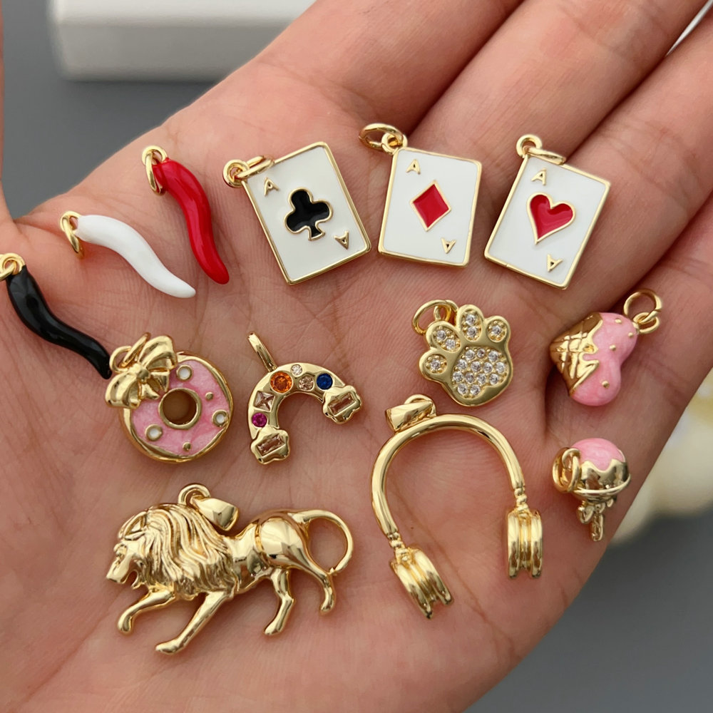 Enamel pepper charm