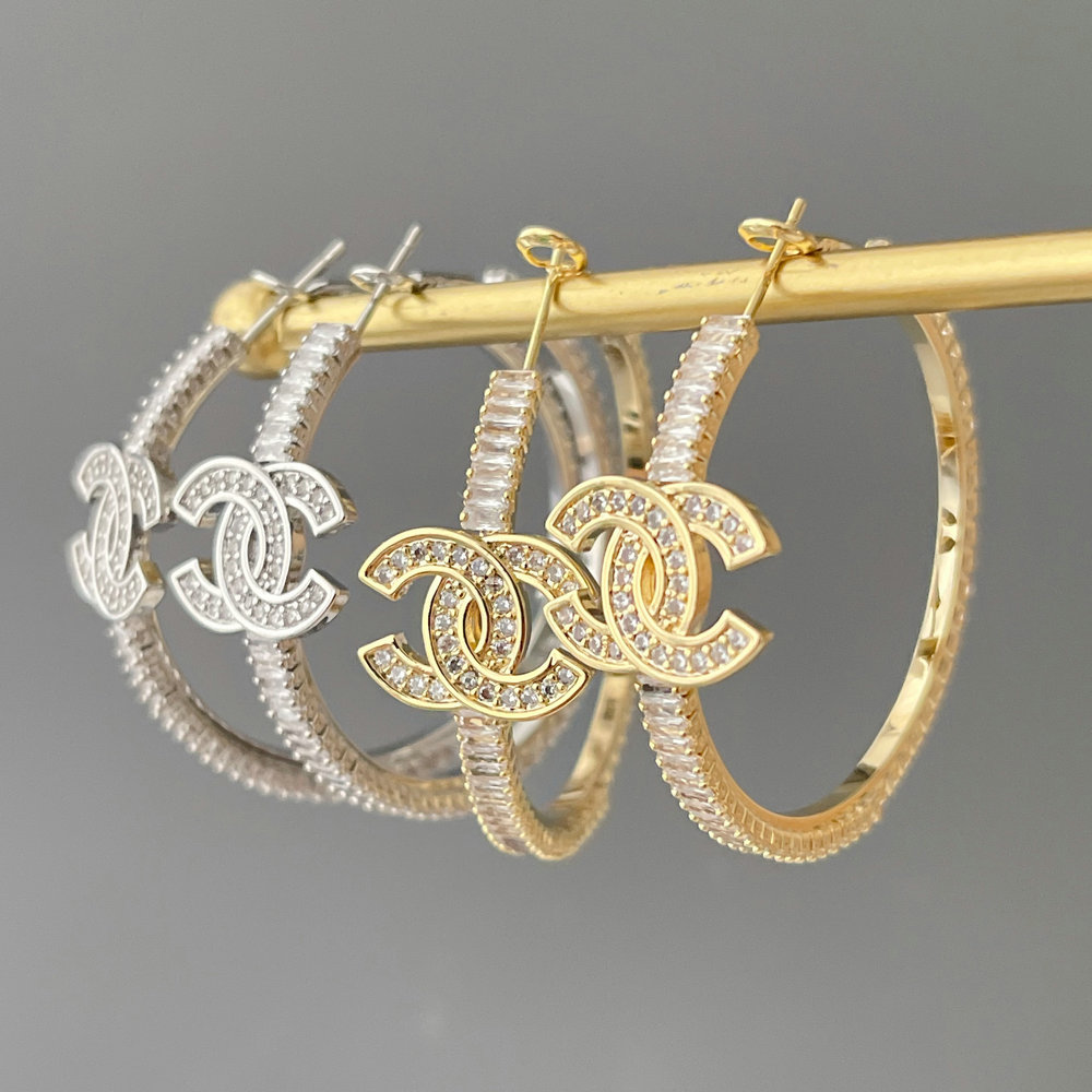 Pave channel hoop