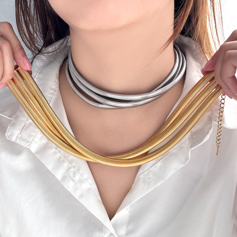 Stainless steel chain necklace