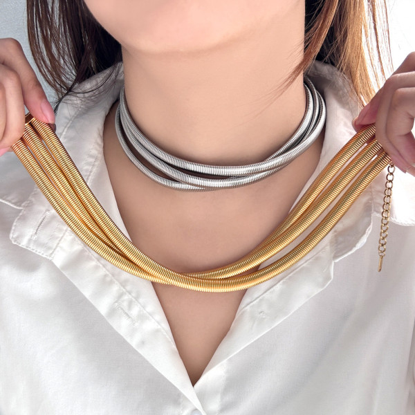 Stainless steel chain necklace
