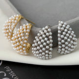 Pearl drop earrings