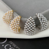 Pearl drop earrings
