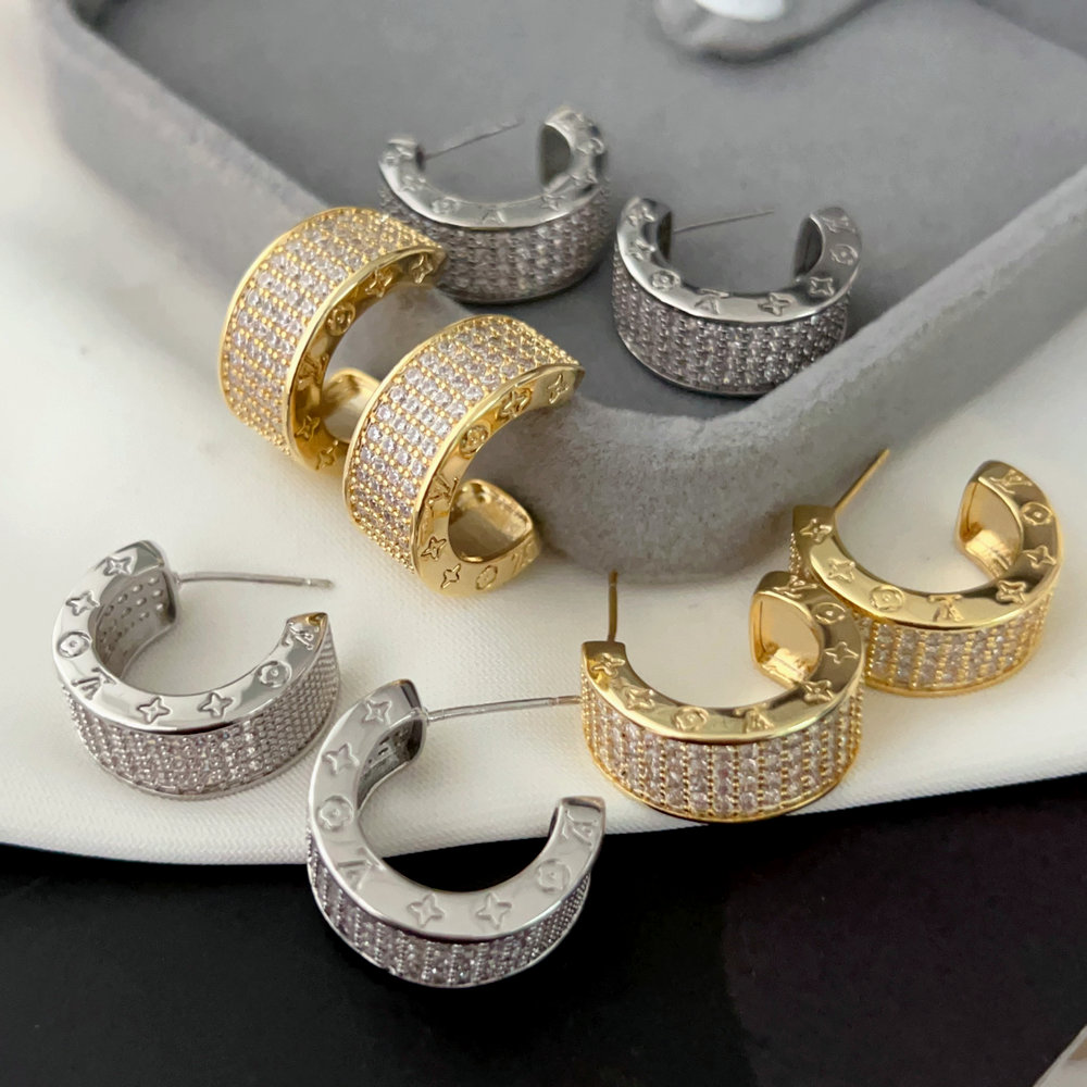 Pave zircon hoop