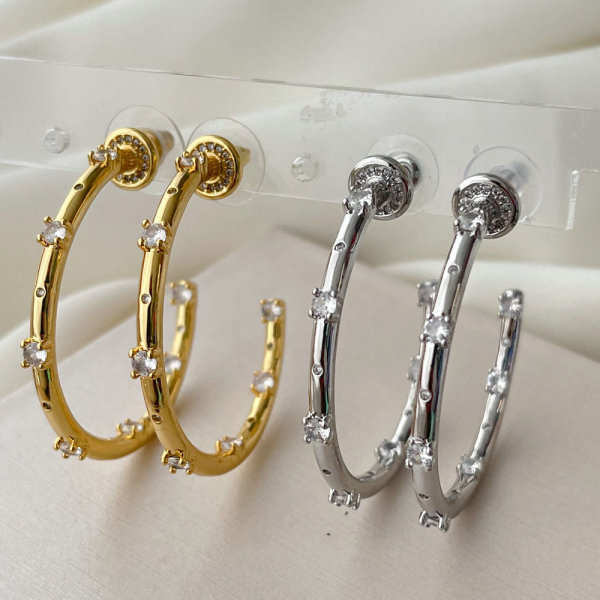 Pave basic hoop