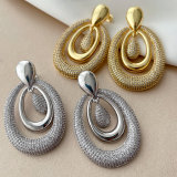 Chunky tear drop earrings