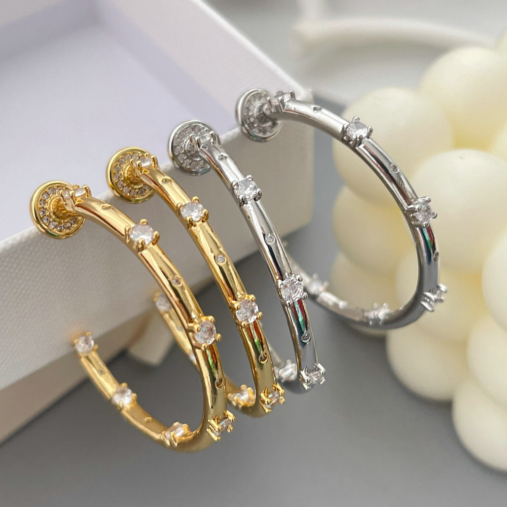 Pave basic hoop