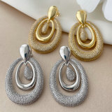 Chunky tear drop earrings