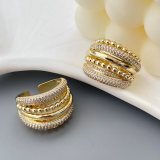 Pave chain ring