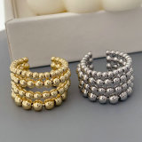 Chunky bead ring