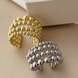 Chunky bead ring