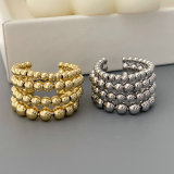 Chunky bead ring