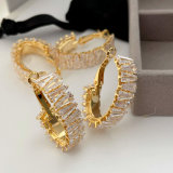Pave fashion u hoop
