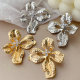 Chunky flower earrings