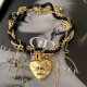 Chunky heart necklace