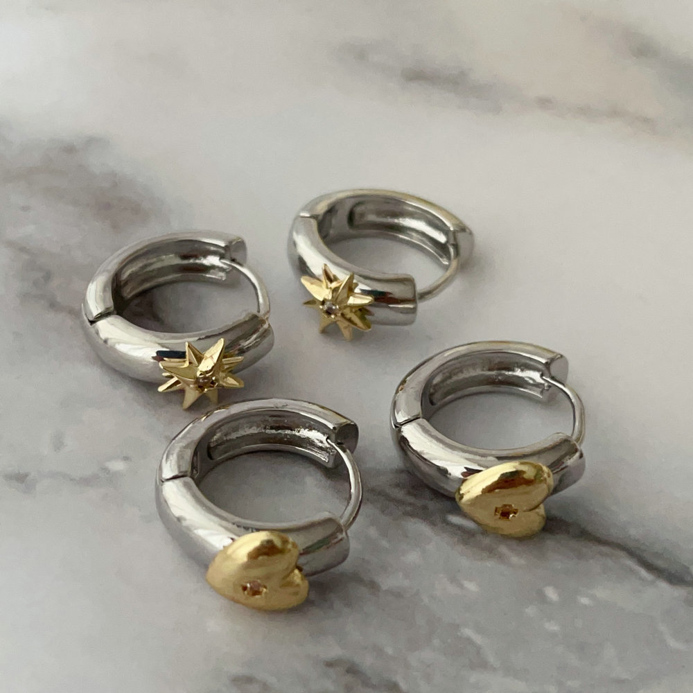 Simple star hoop