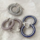 Pave zircon simple hoop
