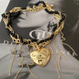 Chunky heart necklace