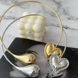 Chunky heart necklace