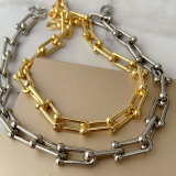 Horseshoe chain necklace