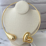 Chunky heart necklace