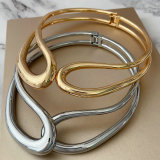 Metal chunky necklace
