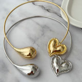 Chunky heart necklace