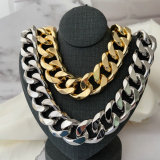 Chunky cuban chain necklace