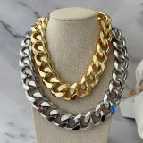 Chunky cuban chain necklace
