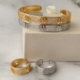 Pave tb set bracelet