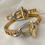 Metal pig nose bracelet