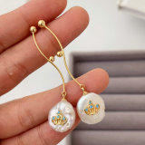 Pearl earrings