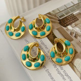 Chunky fashion earrings