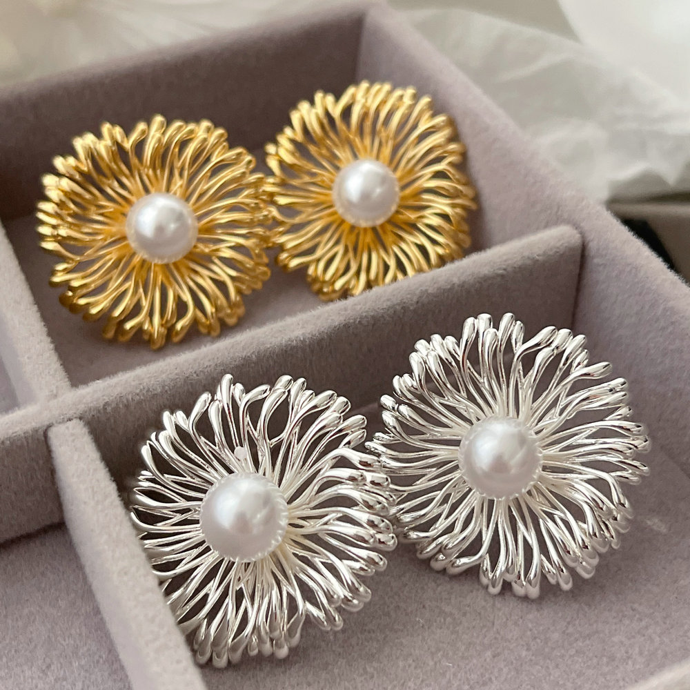 Flower earrrings